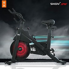 [슈브런] 마그네틱 스핀 바이크 13kg 플라이 휠 실내 자전거 (택배발송/고객직접설치)