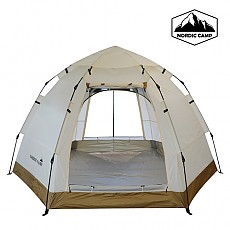[노르딕 캠프] 펜타곤 원터치 텐트(3~4인용) NOR-OT01