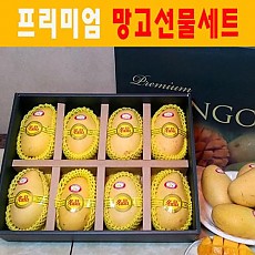 [st푸른농원]프리미엄 망고선물세트 2.4kg이상 8과 on_1256